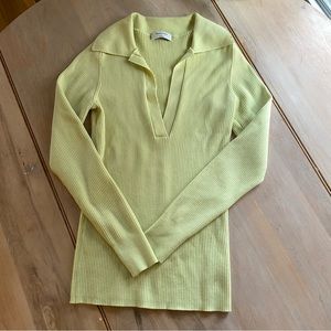 Babaton Aritzia merino wool top
